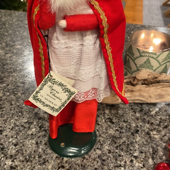 Byers’ Choice Ltd. The Carolers St. Nicholas with tags 1988 - Picture 3 of 5